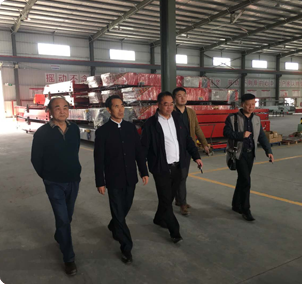 歡迎東莞市工商業(yè)聯(lián)合會(huì)及政府領(lǐng)導(dǎo)蒞臨天和雙力...